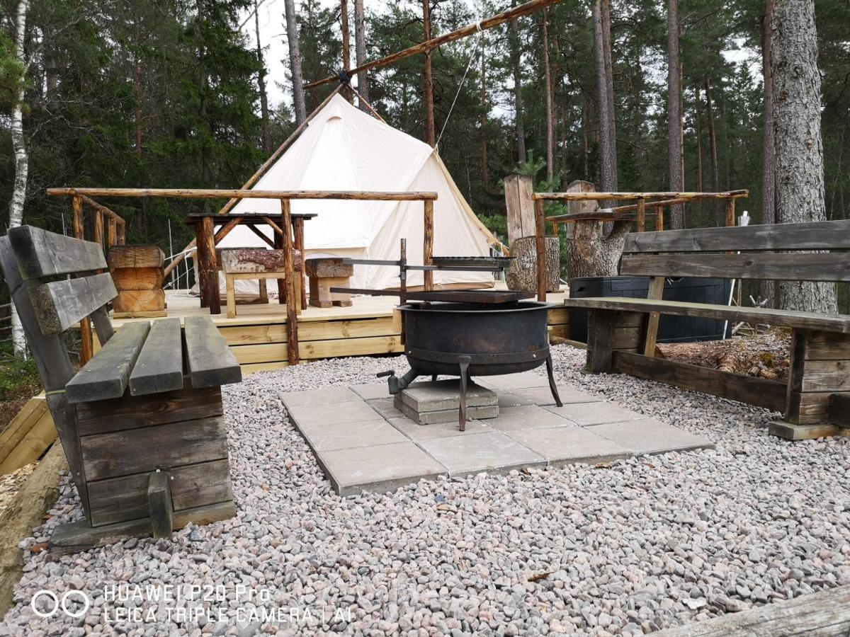 Luxury tent Vristulvens Aeventyrscenter *