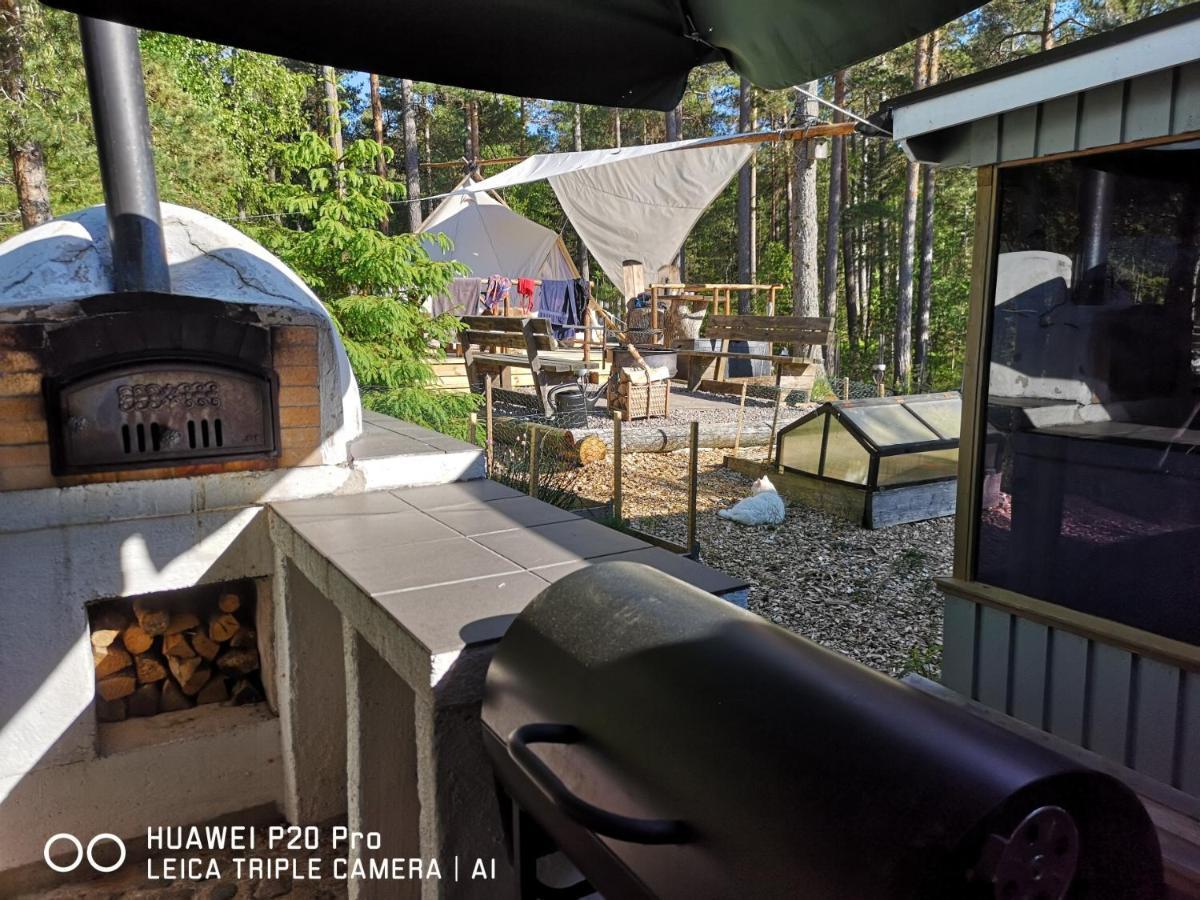 Luxury tent Vristulvens Aeventyrscenter *